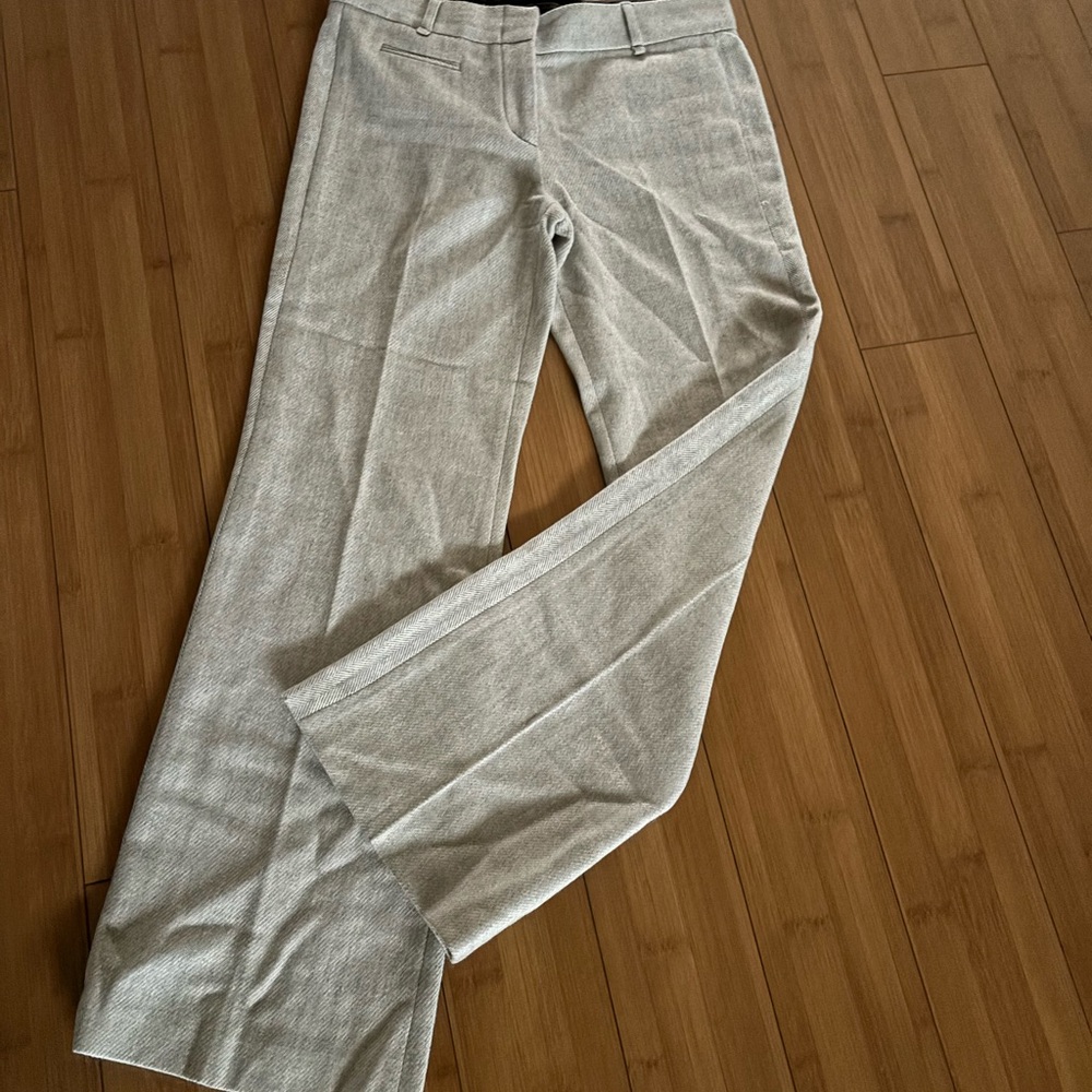 BCBGMaxAzria women Gray Khaki Pants